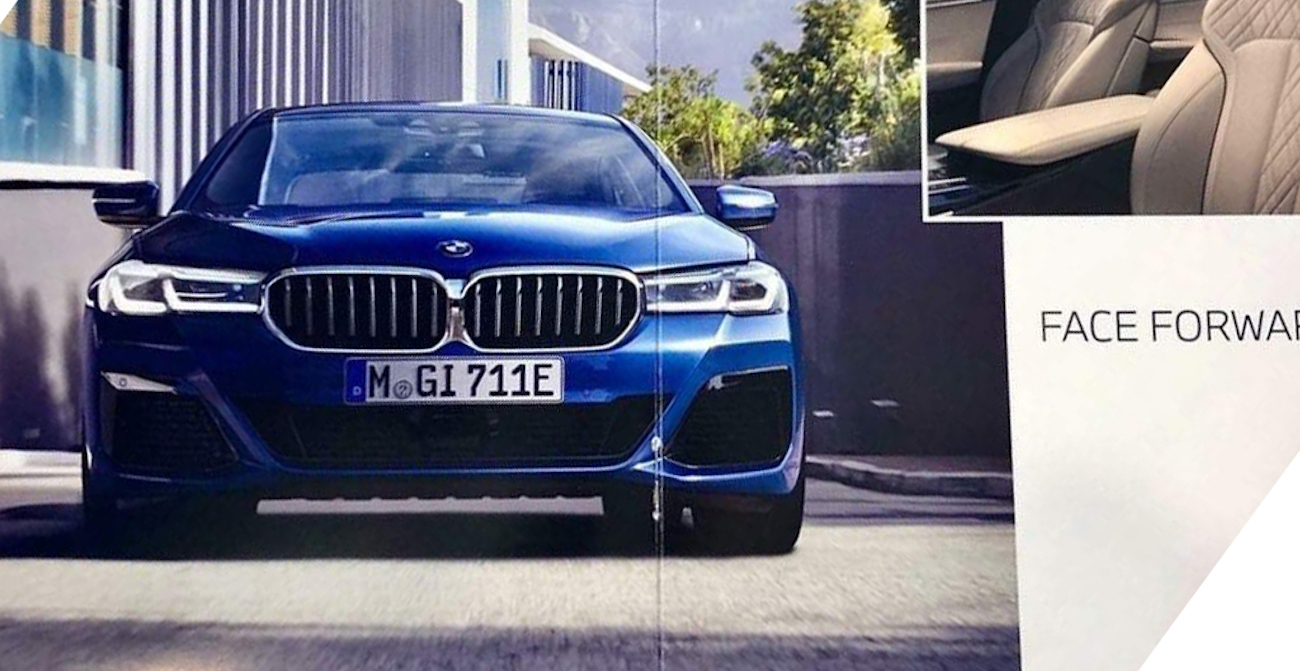 Утечки BMW 5 серии 2021 года фото 2
